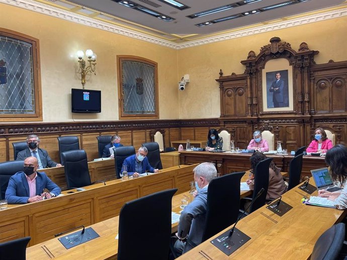 Pleno Municipal del Ayuntamiento de Gijón (Archivo)