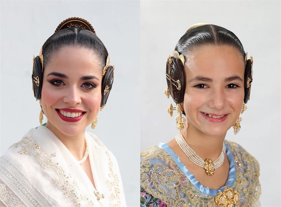 Carmen Martín y Nerea López, Falleras Mayores de Valncia 2022