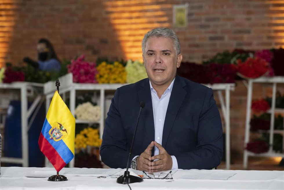 Archivo - El presidente de Colombia, Iván Duque.
