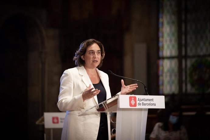 La alcaldesa de Barcelona, Ada Colau