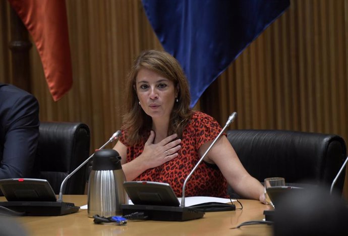 Archivo - La vicesecretaria general del PSOE y exportavoz del Grupo Parlamentario Socialista en el Congreso, Adriana Lastra