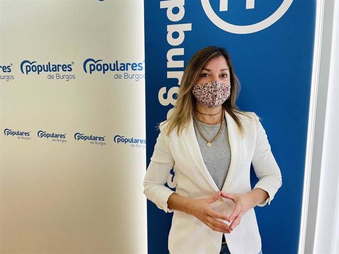 La portavoz del Grupo Municipal Popular, Carolina Blasco.