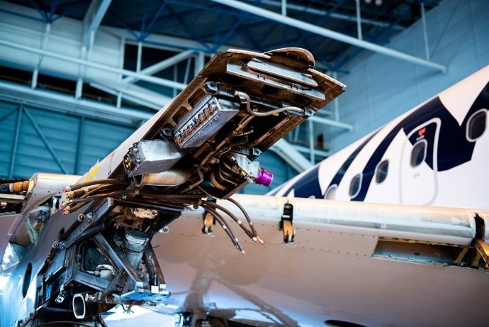 Finnair recicla y recupera la totalidad de un Airbus A319 con 21 años de vida útil.