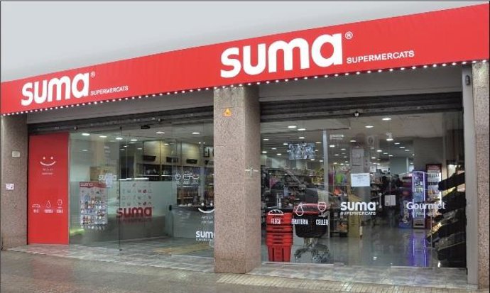 Supermercado Suma franquiciado de la compañía GM Food