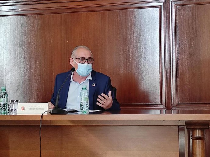 Archivo - El presidente de la Confederación Hidrográfica del Guadalquivir, Joaquín Páez (archivo)