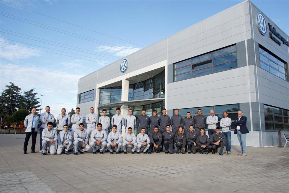 X Promoción de Aprendices de Volkswagen Navarra.