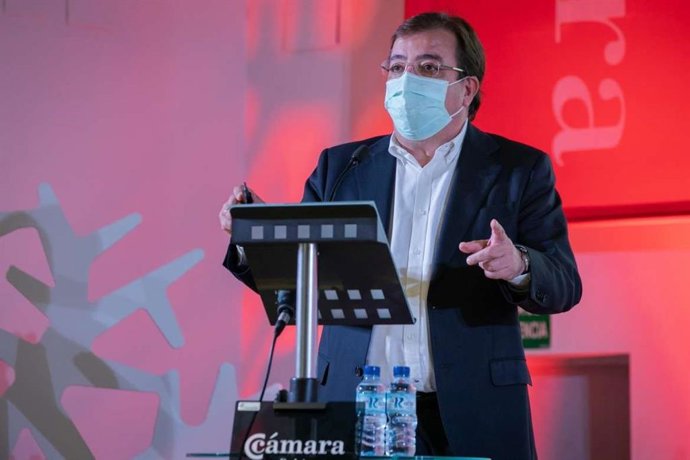 El presidente de la Junta, Guillermo Fernández Vara, en una imagen de archivo