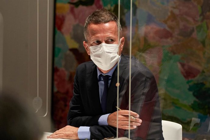 Archivo - El consejero vasco de Educación, Jokin Bildarratz