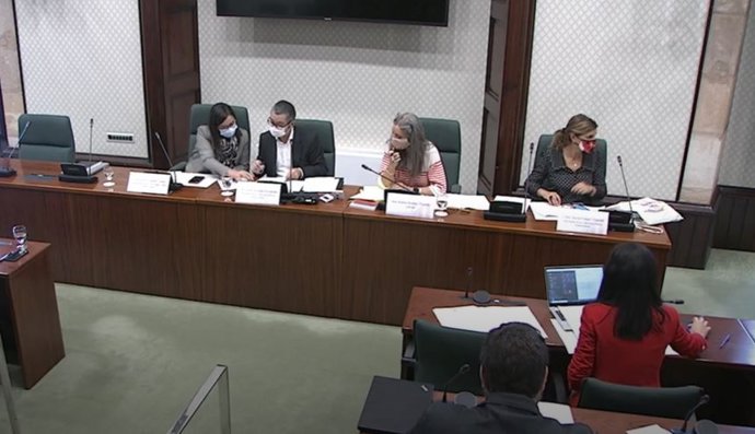 Reunión de la Comissió d'Afers Institucionals (CAI) el jueves 14 de octubre de 2021.