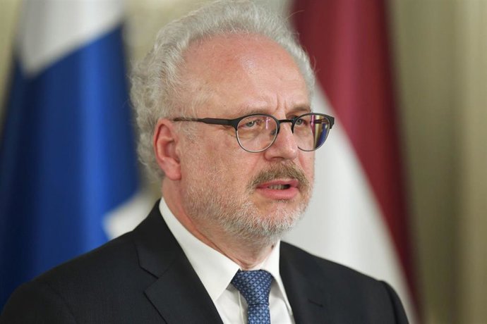 Archivo - El presidente de Letonia, Egils Levits. 