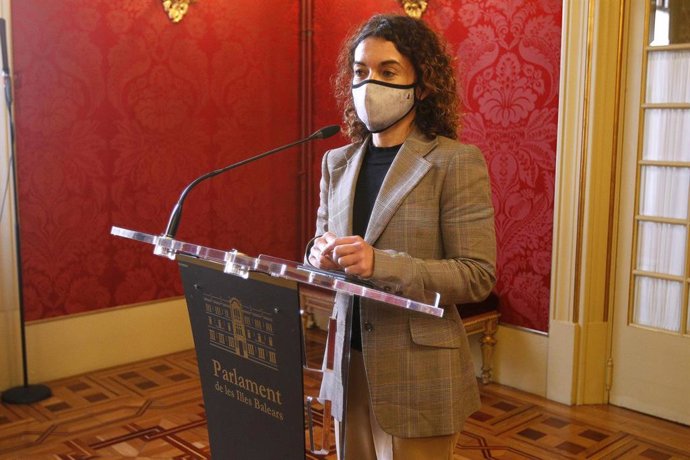 Archivo - La consellera de Hacienda y Relaciones Exteriores, Rosario Sánchez. 