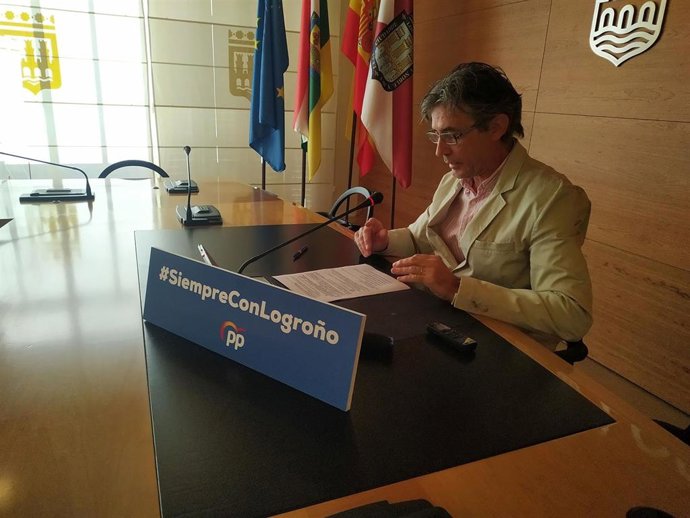 El concejal del PP de Logroño Pablo Santaolalla