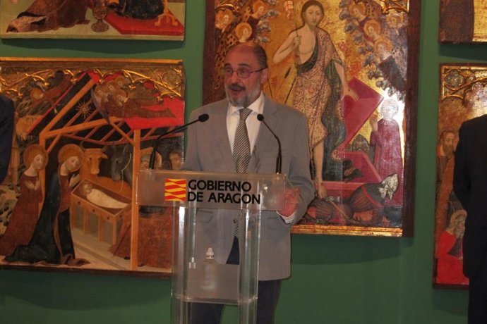 El presidente de Aragón, Javier Lambán.