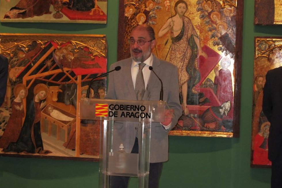 El presidente de Aragón, Javier Lambán.