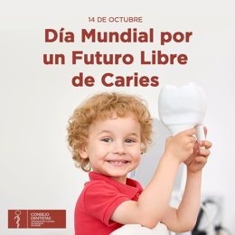 Cartel promocional del Día Mundial por un Futuro Libre de Caries