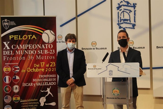 Presentación del mundial sub'23 de pelota.