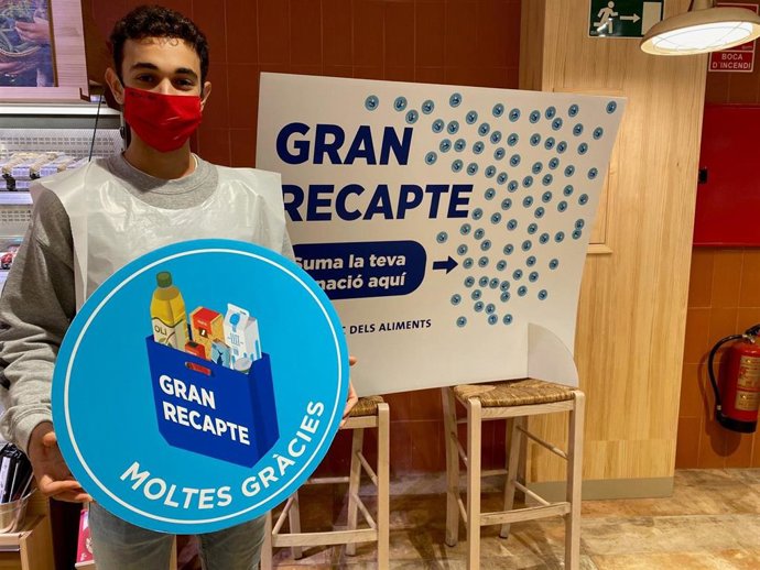 El Gran Recapte d'Aliments solo aceptará donaciones monetarias e incorpora el pequeño comercio