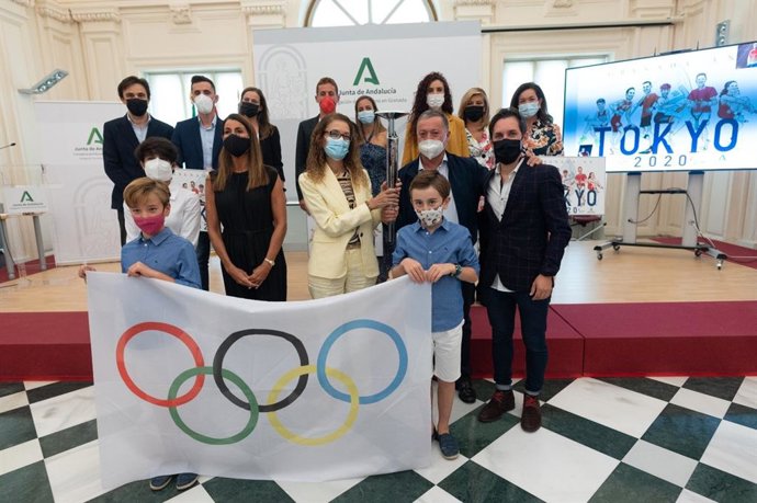 Recepción a deportistas de Tokio 2020