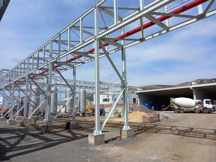 Construcción de la nueva planta de bioaceite renovable
