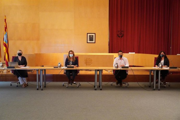 Rueda de prensa sobre el Congreso Nacional de Ecoturismo en Menorca.