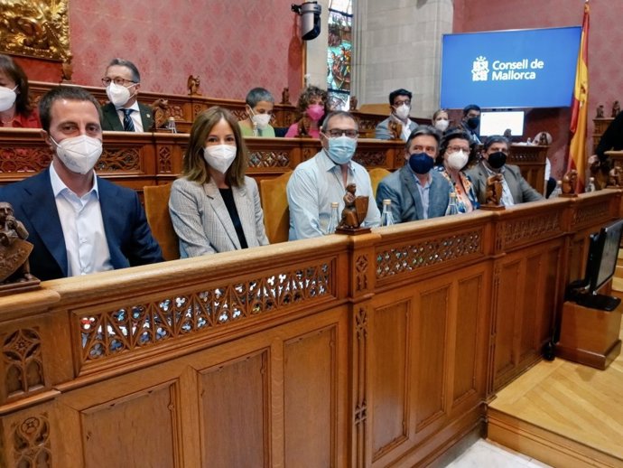 Miembros del PP en el Consell de Mallorca.