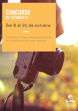 Cartel del concurso de fotografía organizado por Campiña Sur.