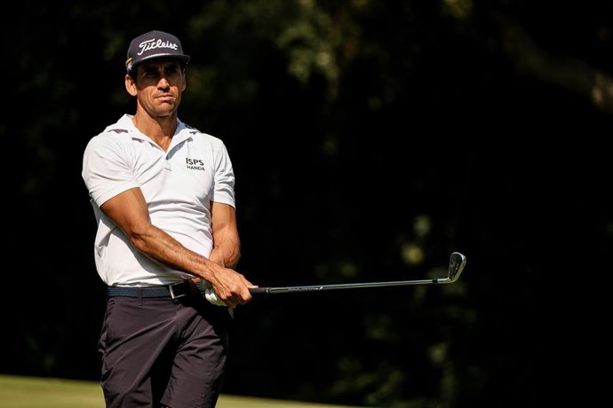 Rafa Cabrera Bello durante el Estrella Damm N.A Andalucía Masters