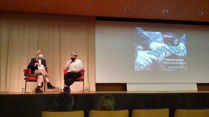 Presentación del documental "Itsasoan gaittun. Bizkaia, la mar en femenino"