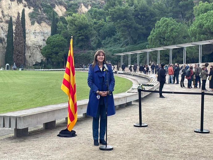 La presidenta del Parlament de Catalunya, Laura Borrs