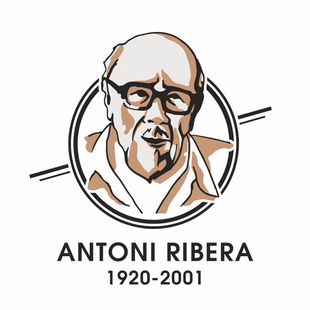 Archivo - Logotipo del 'Año Ribera' dedicado al centenario del nacimiento del escritor y ufólogo Antoni Ribera (1920-2001) y organizado por el Ayuntamiento de Sant Feliu de Codines (Barcelona), donde residió los últimos 30 años de su vida