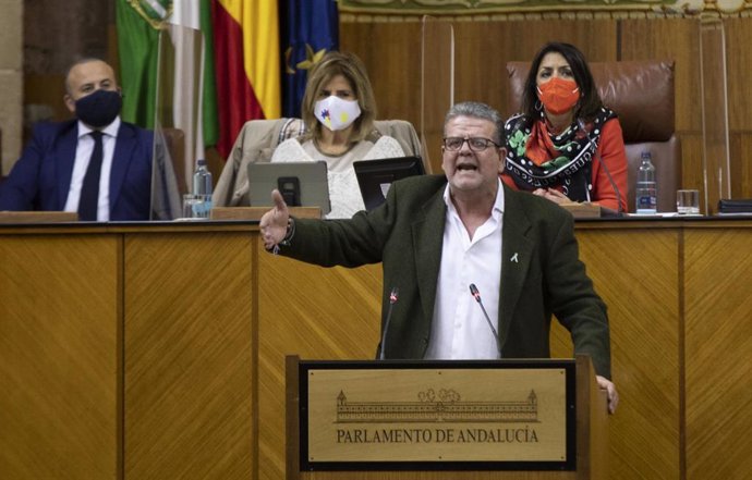 Archivo - El diputado no adscrito, Nacho Molina,en una foto de archivo en el Pleno del Parlamento.