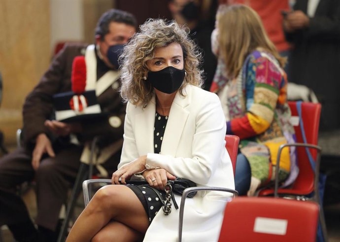 Archivo - Susana Fernández en el acto institucional conmemorativo del 25 de mayo.