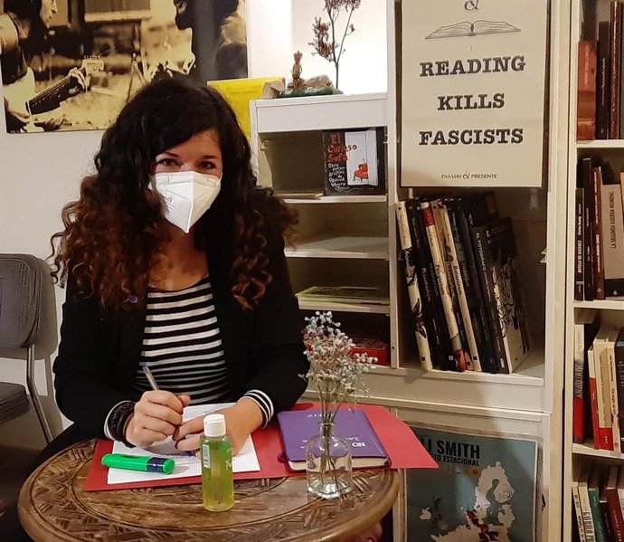 Sofía Fernández Castañón, portavoz adjunta de Unidas Podemos en el Congreso de los Diputados