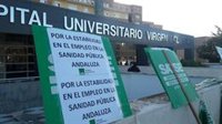 Satse protesta para exigir a Salud renovar los contratos que finalizan a 31 de octubre y la cobertura de las vacantes