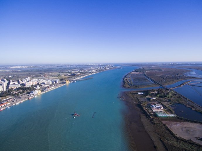 Ría de Huelva.