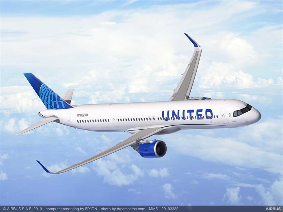 Archivo - Avión A321XLR United Airlines.