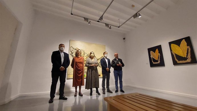 Inauguración de la exposición póstuma de Alberto Corazón en Cuenca.