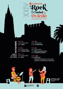 Concurso de rock Ciudad de Oviedo.