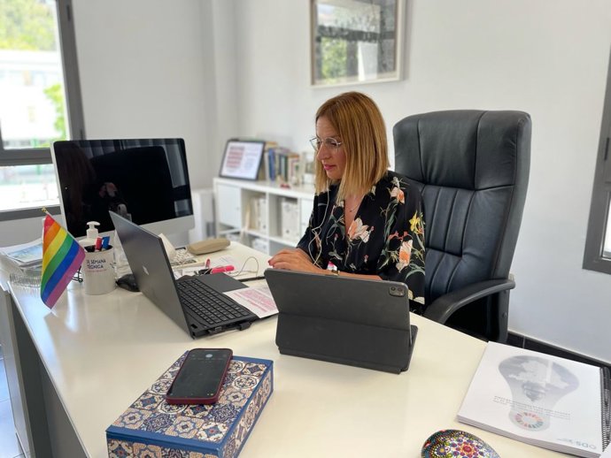 Archivo - Ana Carrera, diputada de Empleo y vicepresidenta del IEDT de la Diputación de Cádiz