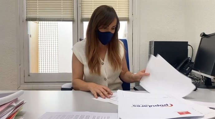 La portavoz del PP en Murcia, Rebeca Pérez