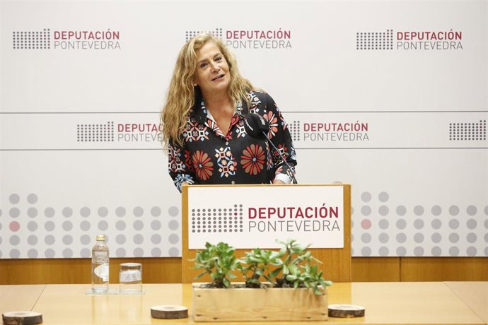 La presidenta de la Diputación de Pontevedra, Carmela Silva.