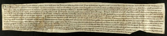 Archivo - Extracto del 'Memorial de greuges de Guitard Isarn, senyor de Caboet'