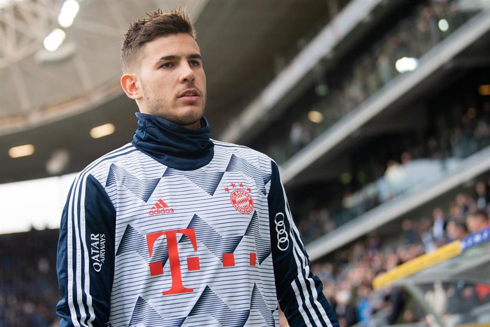 Archivo - El jugador del Bayern Múnich Lucas Hernández