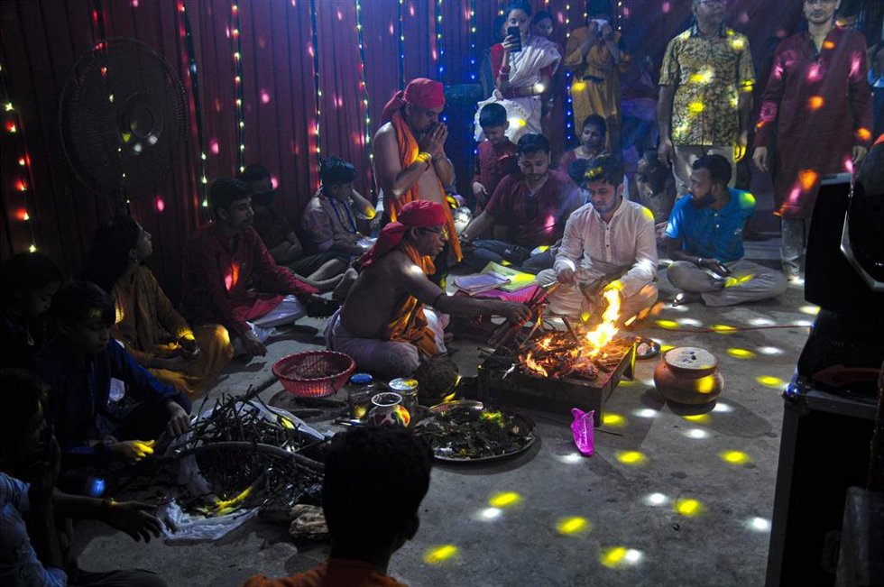 Festival Durga Puja en Bangladesh