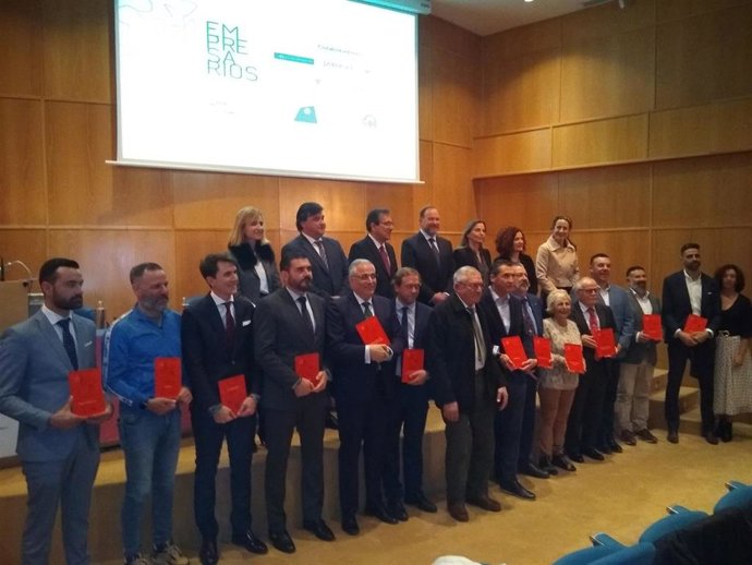 Archivo - Acto de  la entrega de premios Empresarios del Año en la FOE, en una imagen de archivo.