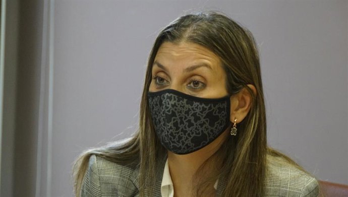 La coordinadora provincial de Ciudadanos en la provincia de Huesca y diputada en el Congreso de los Diputados, Sara Giménez.