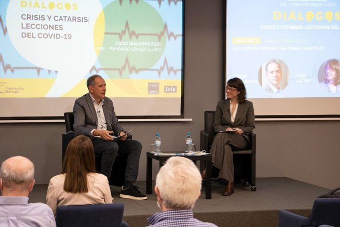 Tercer diálogo del ciclo Crisis y catarsis: lecciones del COVID-19  -organizado por el Ivie y la Fundació Ernest Lluch, en colaboración con la Fundación Bancaja