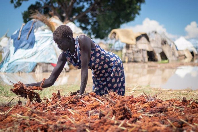 Abuk Akot, madre de nueve hijos