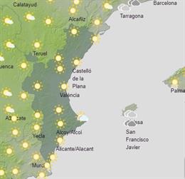 Predicción meteorológica en la Comunitat Valenciana