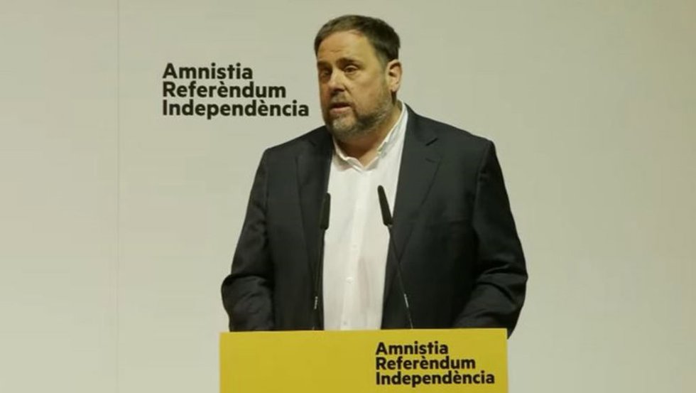 El líder de ERC, Oriol Junqueras